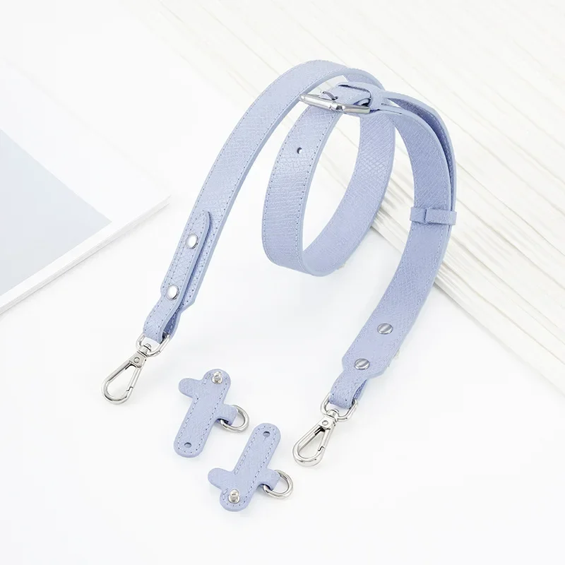Adjustable Bag Shoulder Strap For Longchamp Short Handle Bag Free Punching Modified Messenger Strap Leather Shoulder Strap