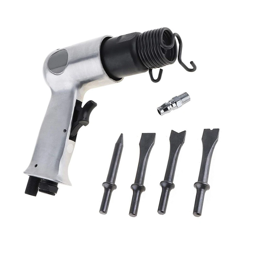 

4500bpm Air Hammer Chisel Handheld Pistol Gas Shovels Small Rust Remover Pneumatic Tool Adjustable Speed Switch