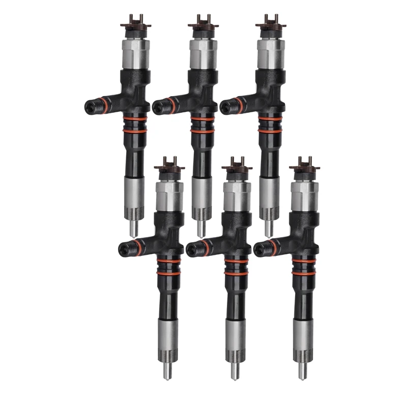 

6PCS Diesel Common Rail Injector Replacement Parts For KOMATSU PC600-8 PC700-8 Diesel Engine 6D140 Excavator