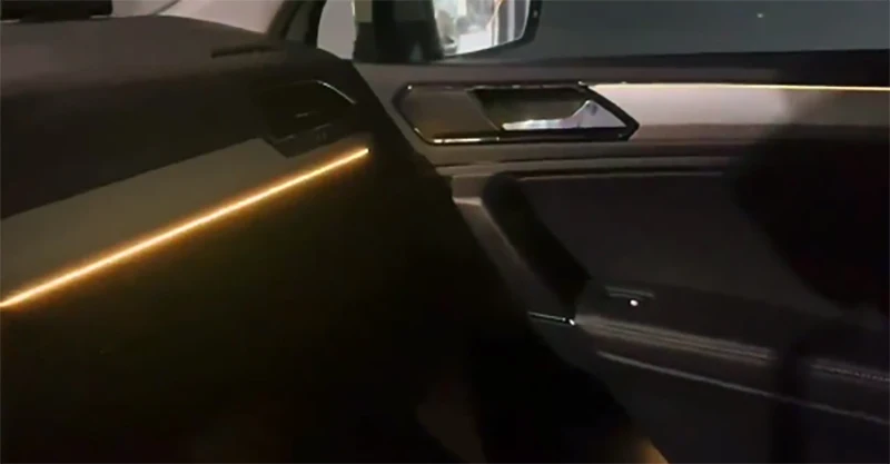 Tiguan MK2 ambient light For VW Tiguan dashboard multi-color ambient