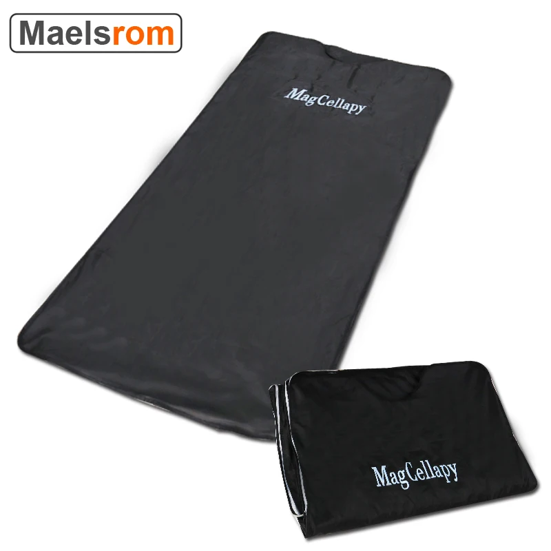 Black Digital Foldable Heating Blanket For Body Slimming Weight Loss