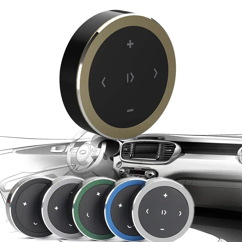 

Беспроводной пульт дистанционного управления Bluetooth для руля автомобиля мотоцикла велосипеда медиа-кнопка на руль для iPhone для Samsung Android телефона