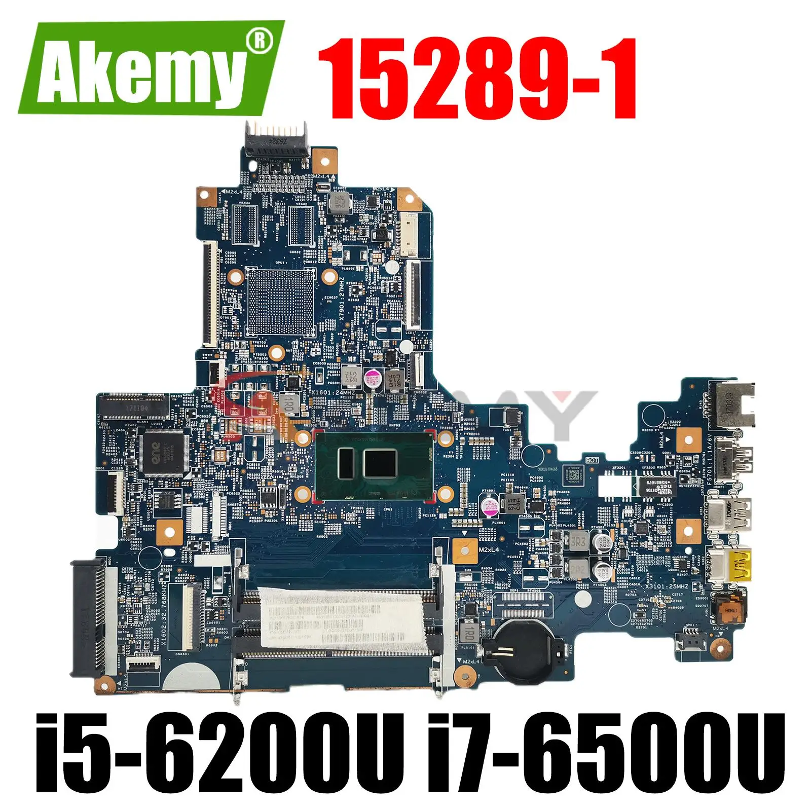 

856691-601 856691-501 For HP Notebook 17-x Laptop Motherboard 15289-1 448.08 E01.0011 with i5-6200U i7-6500U CPU