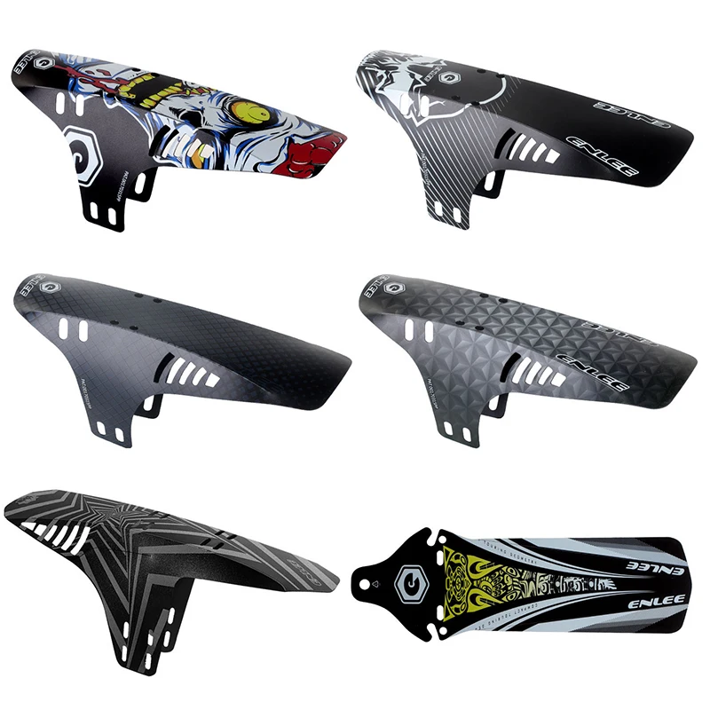 MTB Mountain Bicycle Fenders Front/Rear Tire Wheel Fenders Carbon Fiber Mudguard Bike Road Cycling Fix Gear Accessories Bicycle Fender