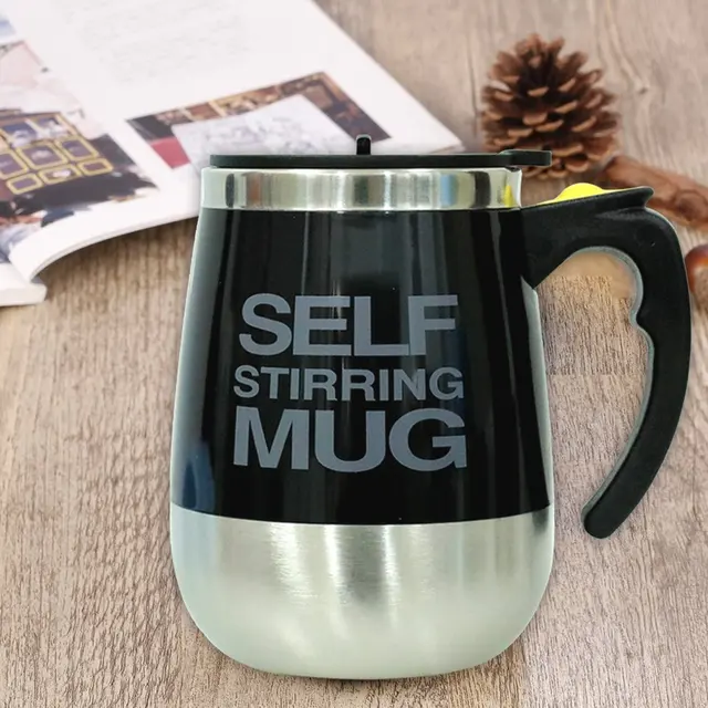 Self Stirring Mug - No more spoons 