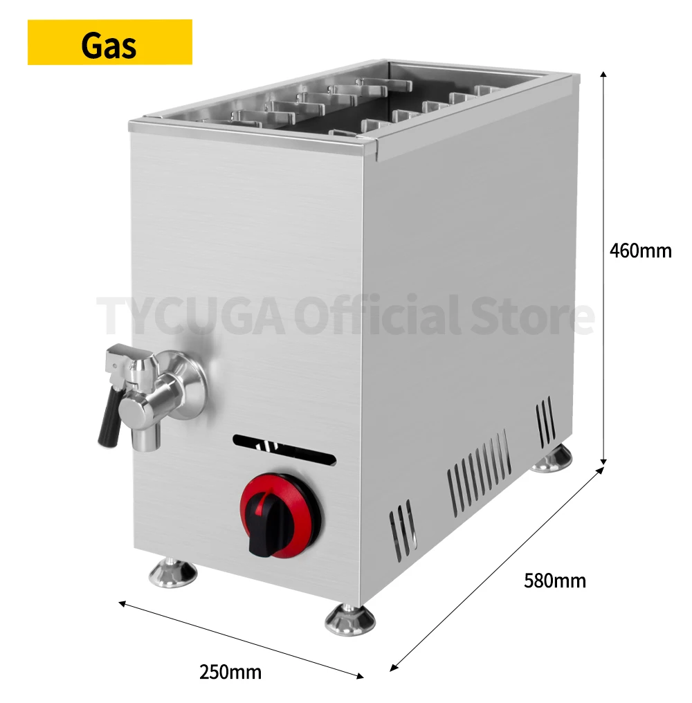 Description Picture 4 of itemCommercial Automatic 21L Large Capacity Cheese Hot Dog Sticks Fryer Electric Deep Korean Corn Dog Fryer Machine Snack Machine