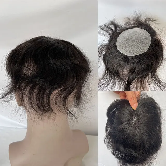 Glue Hair Patch vs Lace Hair Patch