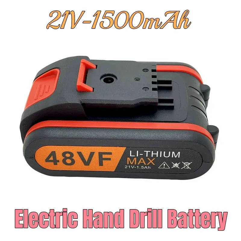 Фото Перезаряжаемый литий-ионный аккумулятор 48VF.98VF.21V.2500MAH, подходит для электроинструментов, пистолетных сверл, отверток №3