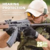 Electronic Shooting Ear Protection Earplugs, NRR26dB Noise Reduction, Hearing Protection Earmuffs for Shooting Hunting 2