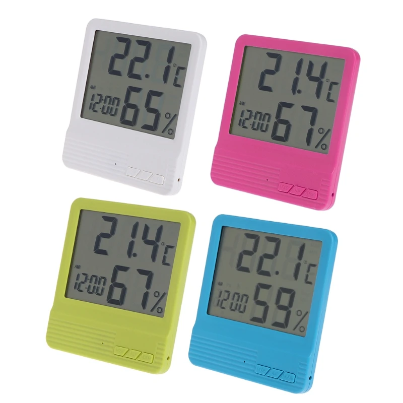 

Indoor Thermometer Wireless Digital Hygrometer Temperature & Humidity Monitor