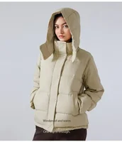 Lemon Wunder Puff Winter Detachable Hooded High-end Down Jacket Women Autumn and Winter Casual Hooded Jacket Women's Sports Top 2