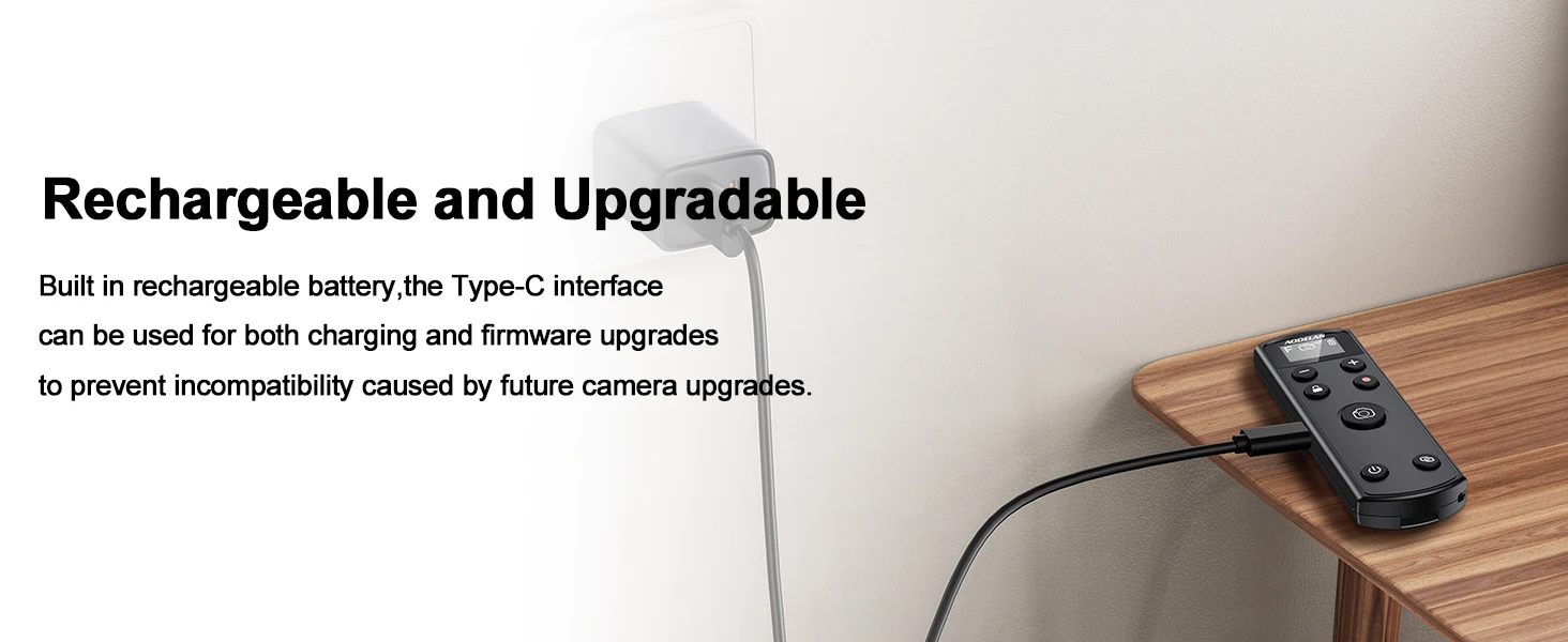 USB-C BR-3F Wireless Remote Shutter Release for Fujifilm X-T50 X100VI X-S20 X-H2