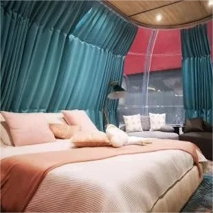 Cheap Sale Luxury Transparent Camping Hotel Round Polycarbonate Luxury Prefabricated Dome HouseDeposit price 2