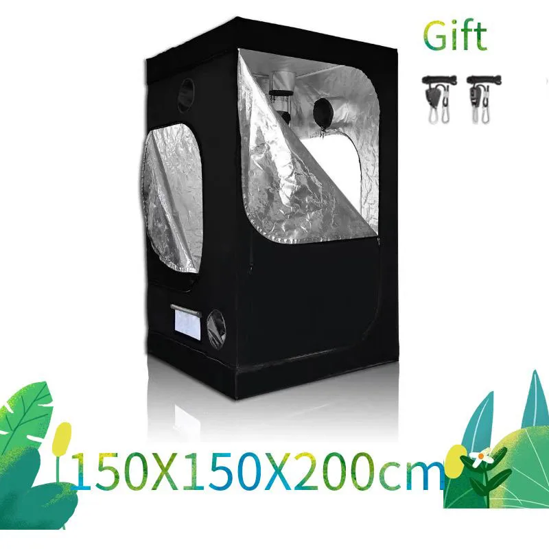 

150X150X200Cm Grow Tent Growbox Indoor Hydroponics Plants Growing Tent For Led Light Greenhouse Indoor garden Seed Flower Plant