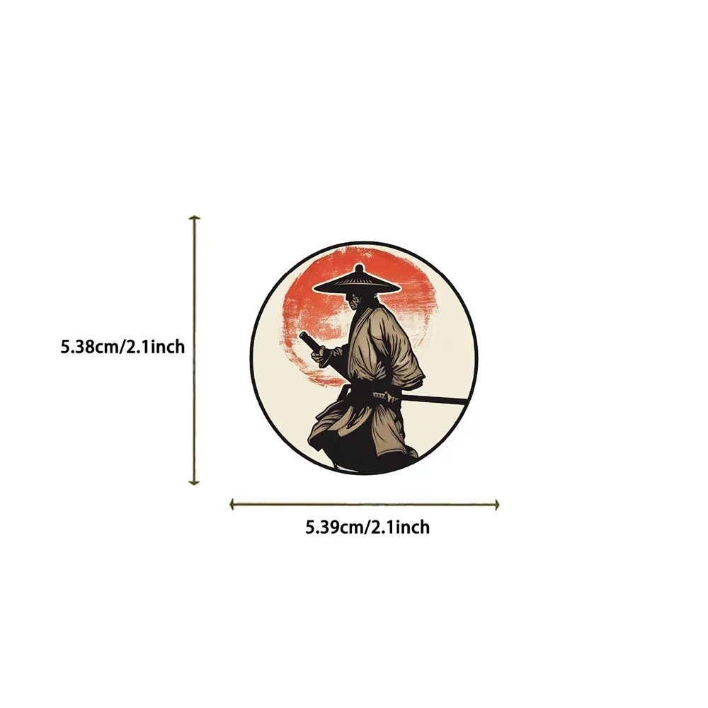Cartoon DIY Retro Bushido Graffiti Stickers 50pcs Phone Scrapbooking Materiales Laptop Suitcase Sticker Vintage
