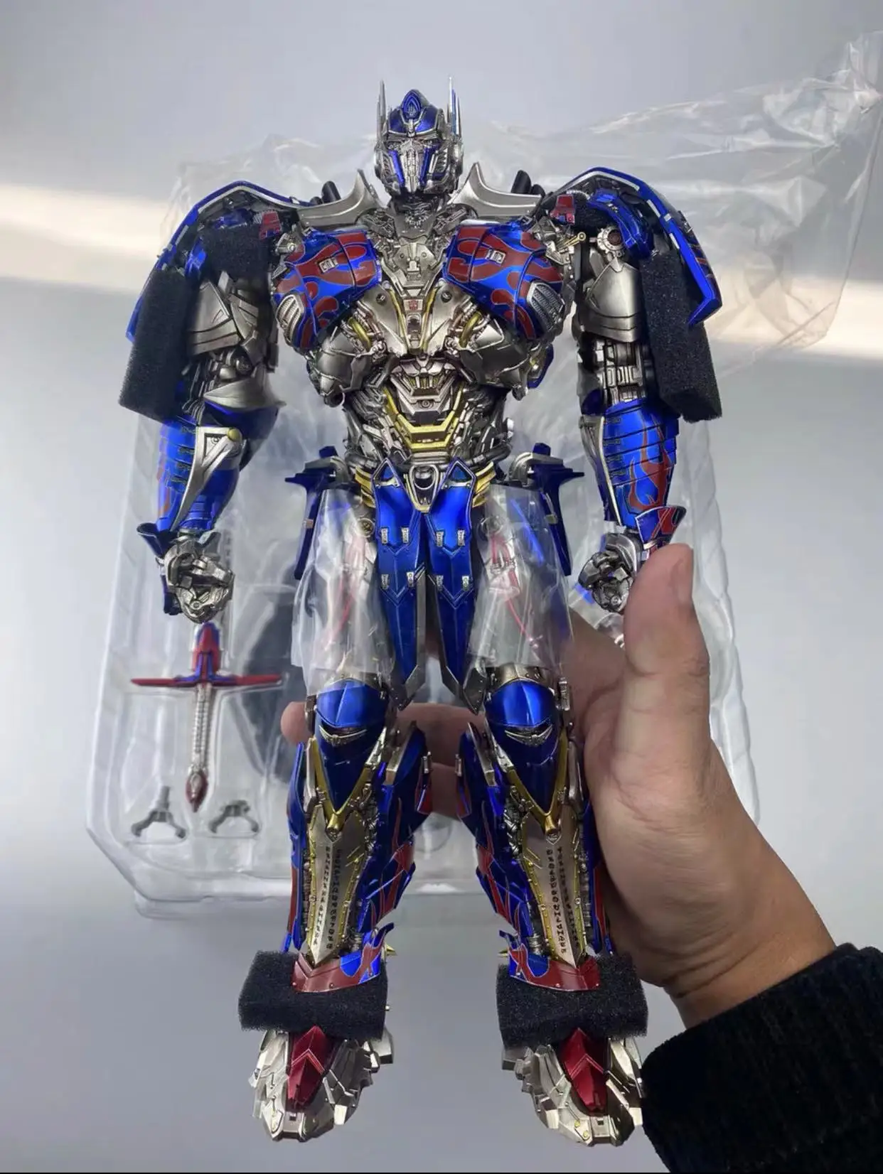 In Stock Threezero 3A DLX Transformers The Last Knight Optimus