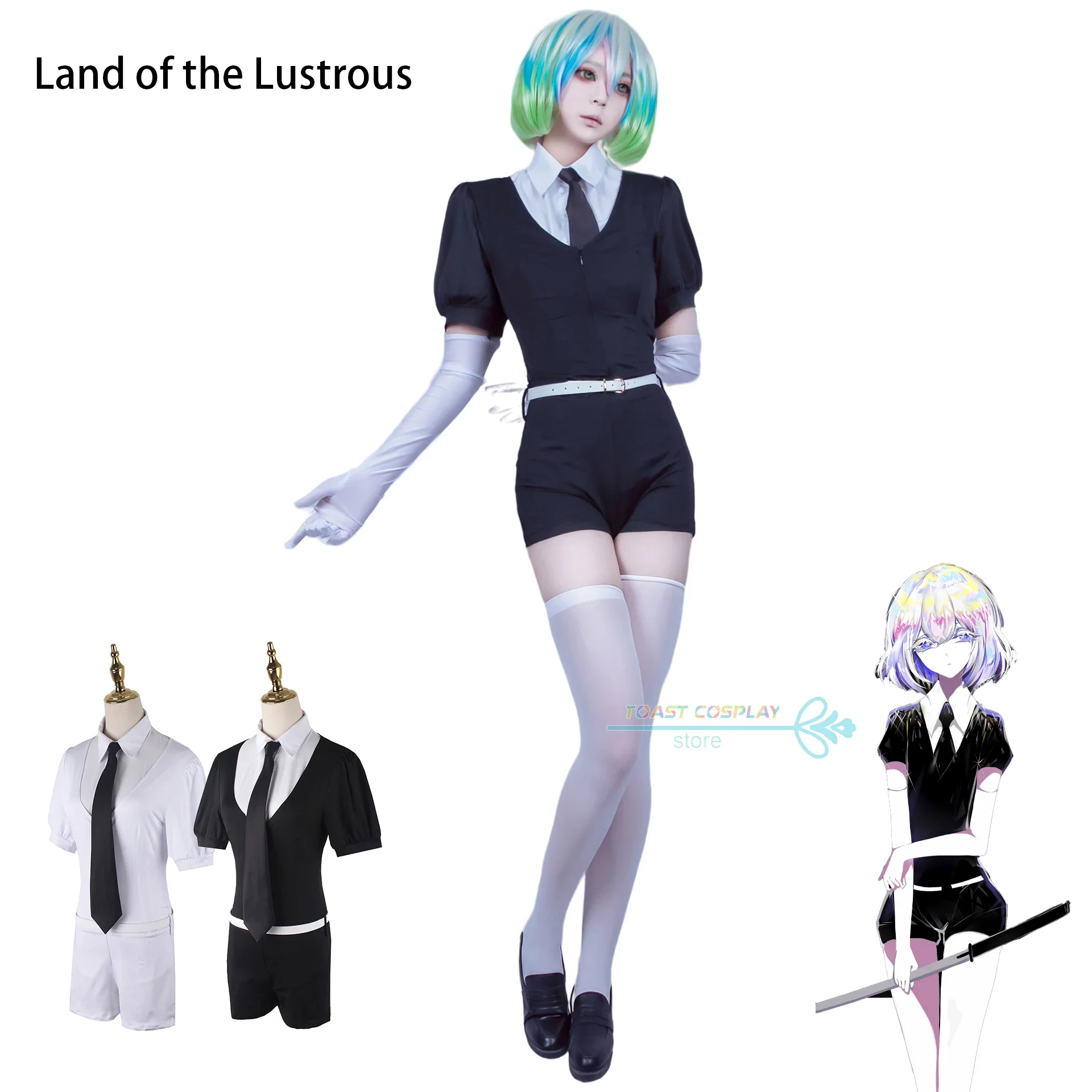 

Diamond Cosplay Anime Land of the Lustrous Diamond Cosplay Costume Anime Land of the Lustrous Uniform Halloween Party Costume