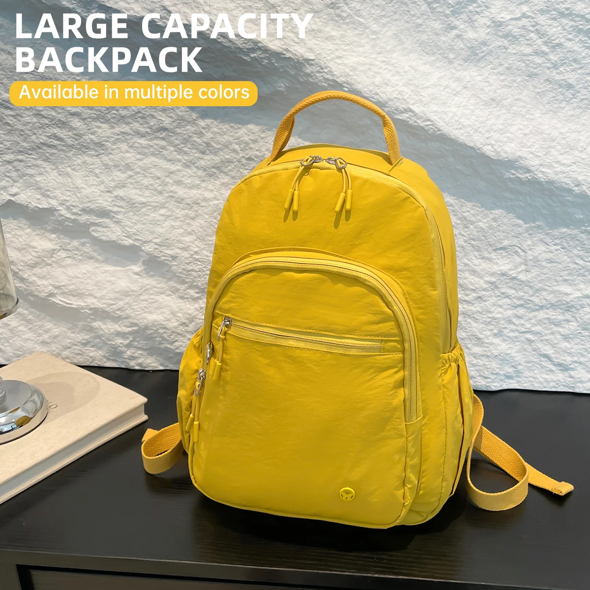 Casual and Convenient Small Backpack for Men and Women, Ultra-Light Outdoor Hiking and Mountaineering Travel School Bag, Portabl