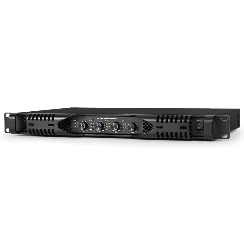 PA41300 1U 1300W 파워 앰프 4채널 디지털 오디오 전문 파워 앰프 클래스 D 라인 어레이 스피커 프리 앰프