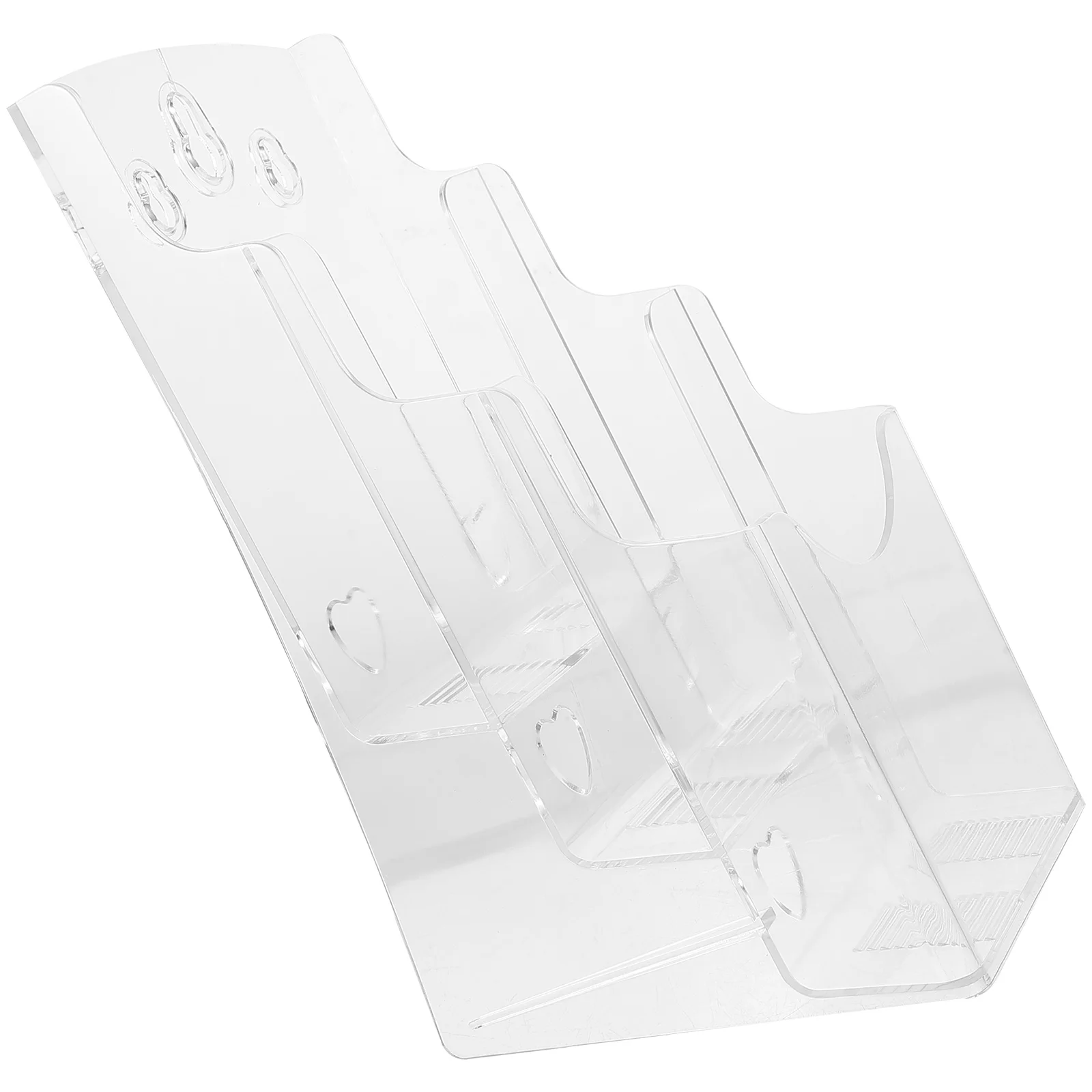 

File Rack Wall Mount Brochure Rack Pamphlet Holder Tabletop Document Stand Storage Rack For Keeping Magazines Books Files