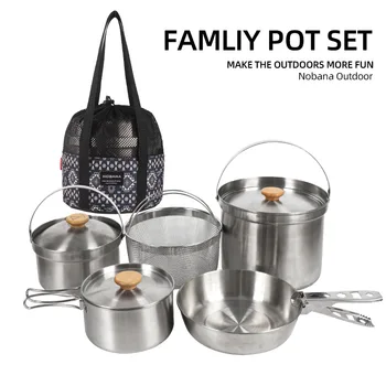 Stainless Steel Pot Set 1