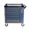 7 Drawer Tool Cart with Keys,Tool Cabinet Removable with Silent universal wheels,Heavy Duty Toolbox,For Car Repair Workshop/Home 4