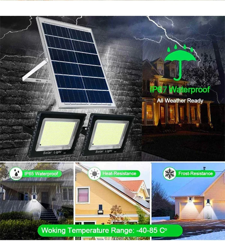 solar led flood lights 2 head outdoor solar spotlights Aluminum Waterproof Super Bright Solar Street Flood Wall Light With Remote Exterior solar lights solar wall lights outdoor