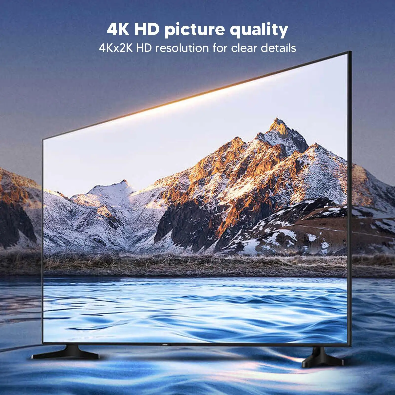 광섬유 HDMI 추출기 컨버터, 5.1 서라운드 사운드, 3.5mm 출력, 123 바이트, 4K, 핫 세일