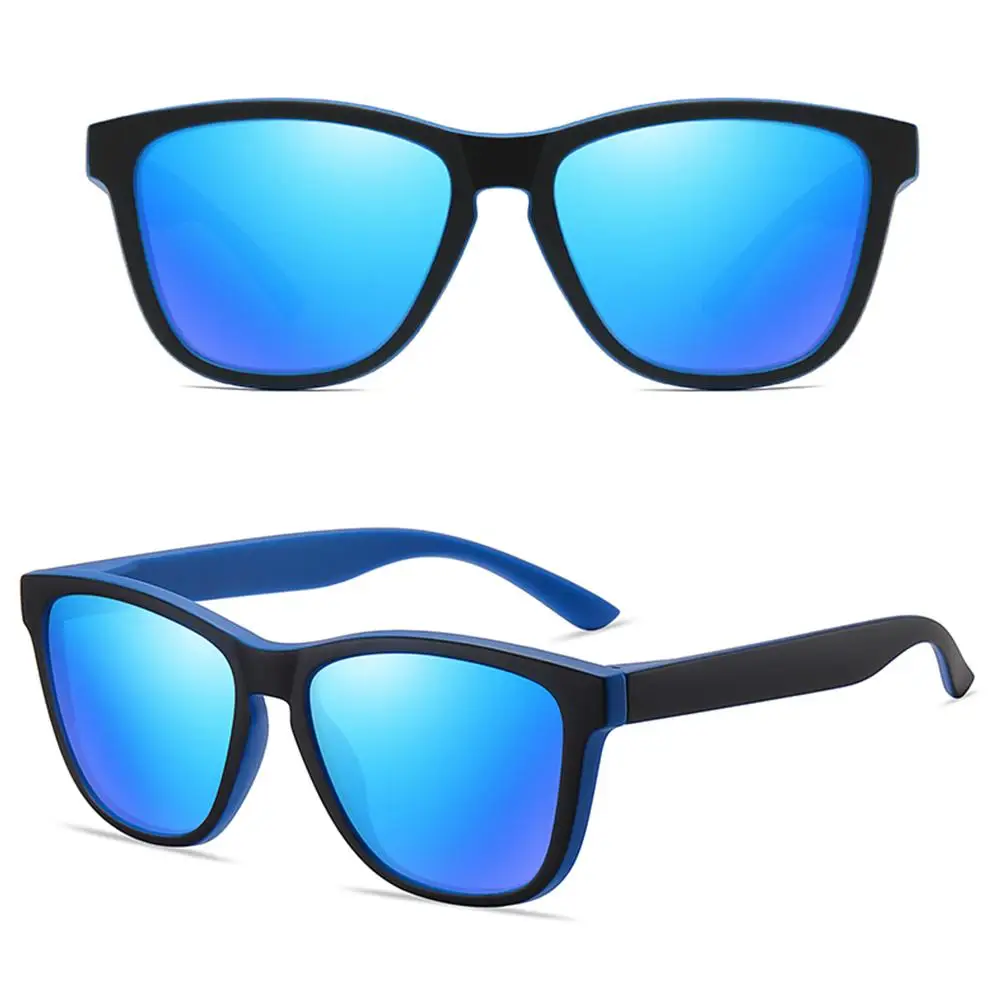 Polarized Mirrored Unisex Sunglasses with UV400 Protection - Stylish Classic Retro Design