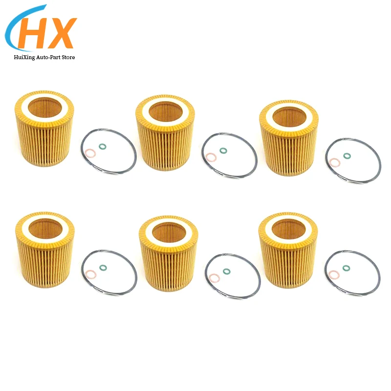 Oil Filter Kit For BMW E60 E82 E88 E90 E92 E93 11427566327 11427541827 11427953129 10PCS car oil filter