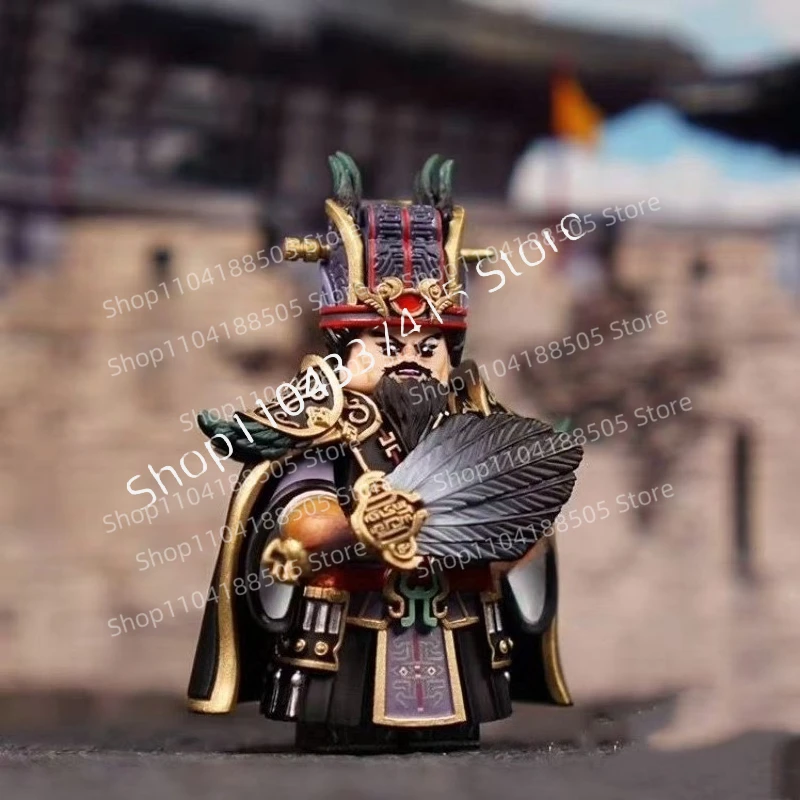 MOC New Building Block Doll Doll Holiday Gift Ornaments for Sima Yi Heroes in The Warring States Period of Three Kin