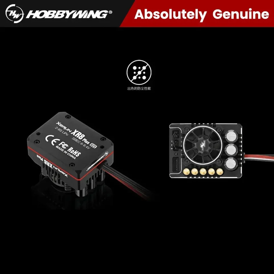 Hobbywing Xerun-ブラシレスescスピードコントローラー,xr8 plus,g2s