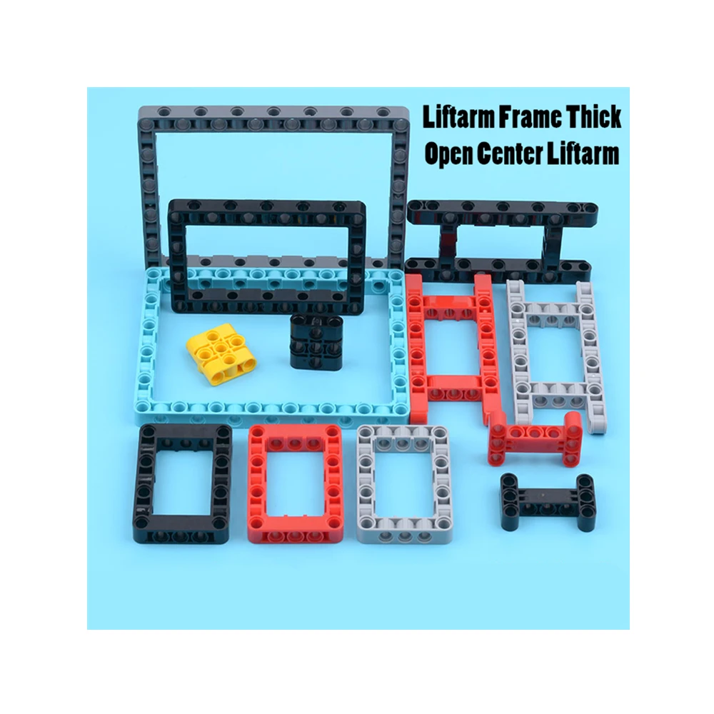 Building Block Bricks Toy Technical Beam Liftarm Frame Building Block Bricks Parts DIY Toy EV3 Robot