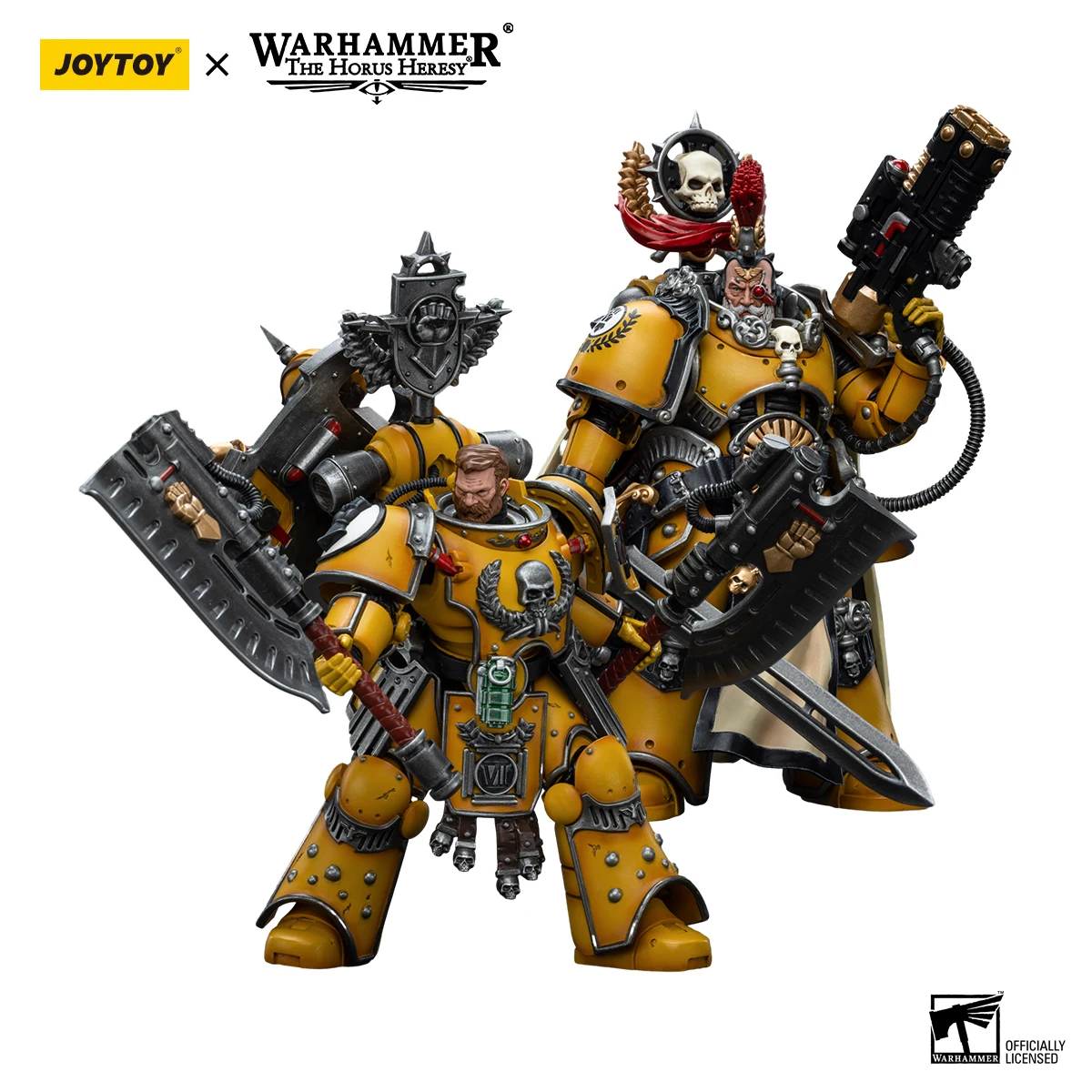 

Joytoy Warhammer "the Horus Heresy" Imperial Fists Legion Praetor with Power Sword/fafnir Rann Action Figure Model Toy