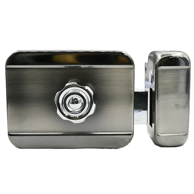 Wireless Electric Lock Invisible Remote  Control Hidden Door Lock Electronic Garage Security Lock 4