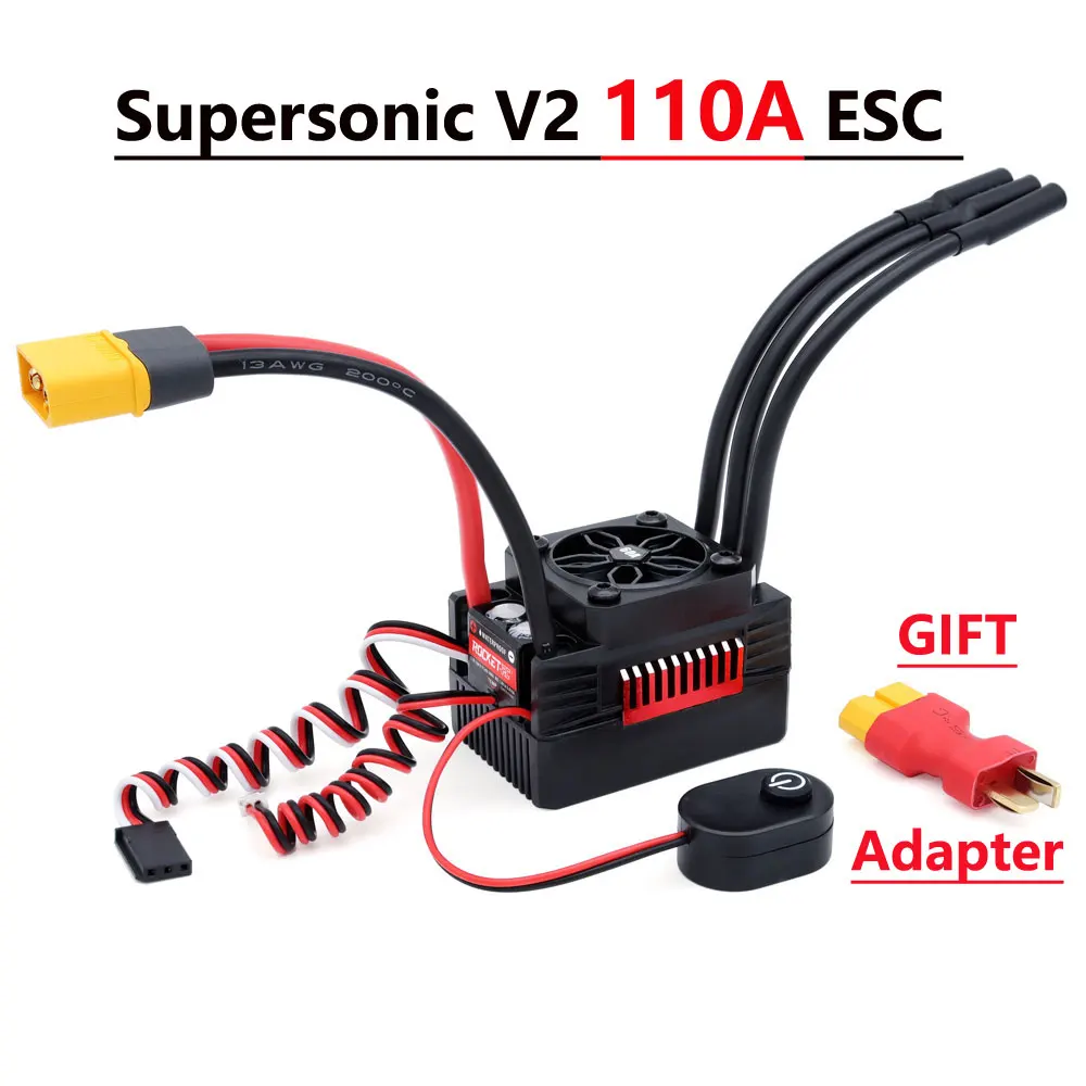 ROCKET-RC RC ESC ブラシレス V2 50A 60A 90A 110A 130A 160A