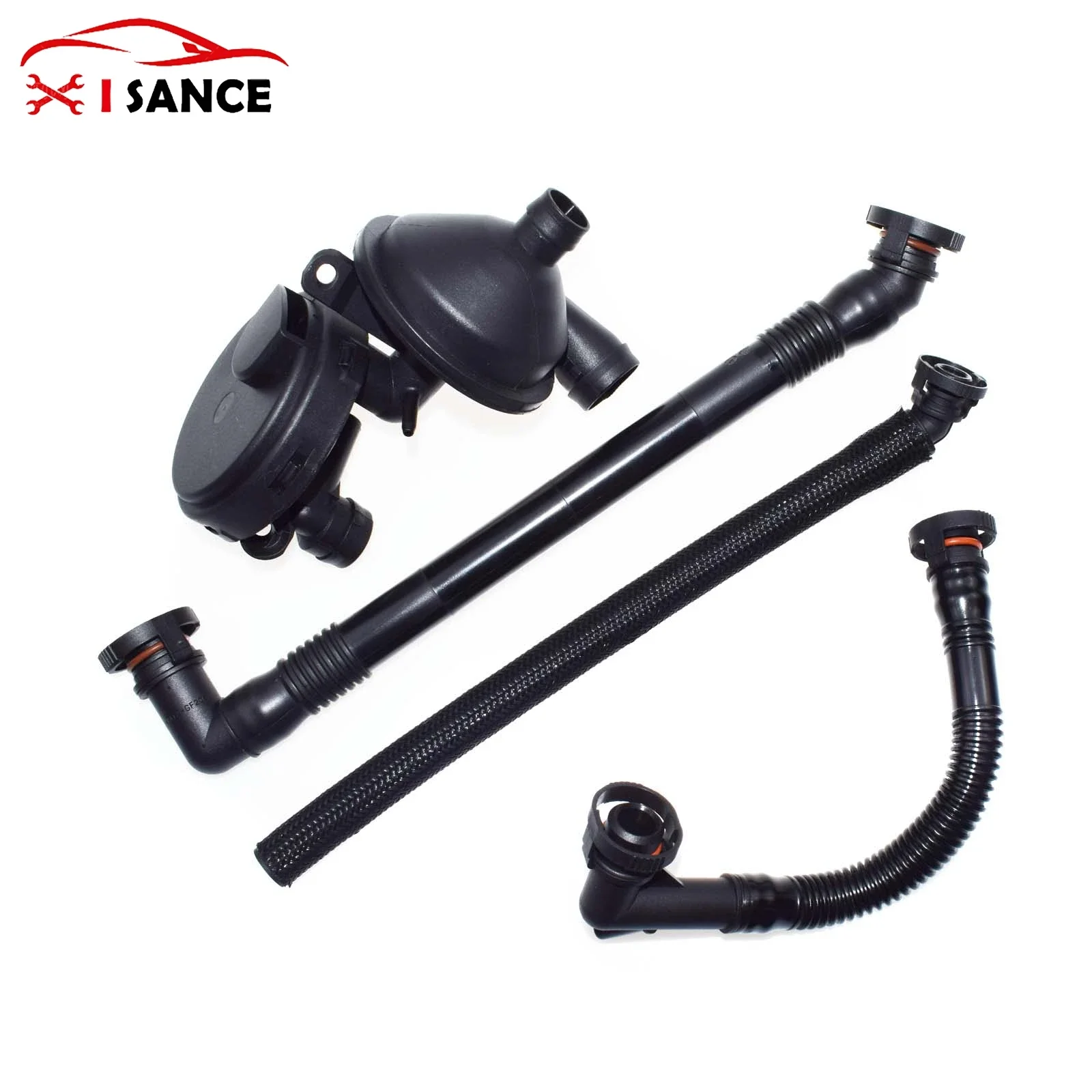 Car Crankcase Vent Valve / Oil Separator Hose For BMW E46 E39 320i 325i 520i 525i 11157532649 11617501566 116175045 111611432559