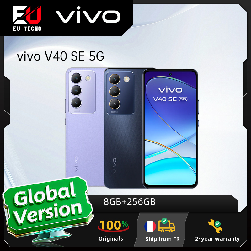 vivo V40 SE 5G EU Version Smartphone 6.67inches 120Hz AMOLED Display 5000mAh Battery 44W Charge 50MP Rear Camera
