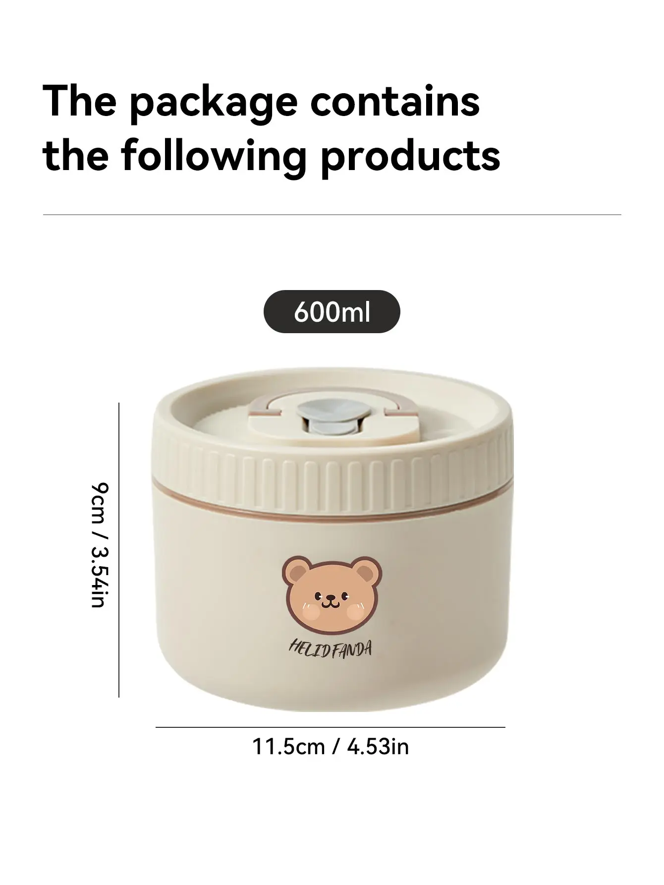 WORTHBUY Premium Insulated Stainless Steel Lunch Container - Leak-Proof & Microwave Safe Bento Box