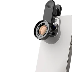 Universal 10X HD Macro Phone Lens with Clip - On Design for Enhanced Mobile Photography (30 - 120mm Macro)