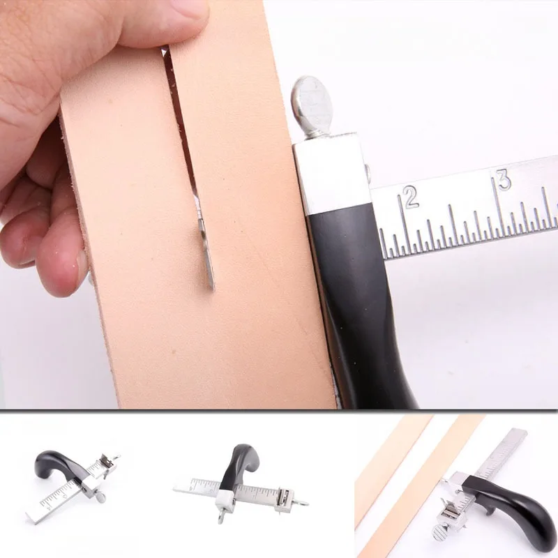 

Резак для ремня, точно регулируемая толщина и размер, устойчивая кожа для гладкой подгонки, подходит для толстой кожи