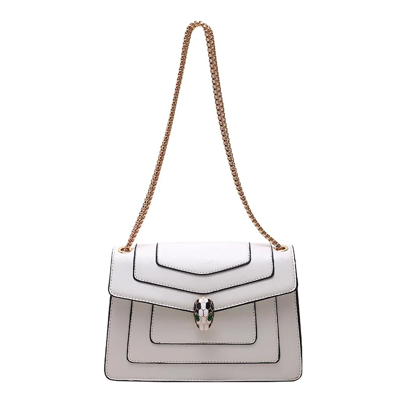 

Women's Chain, Messenger bag With Thick Heavy Splicing New Crossbody exquisite Luxury Brand single Shoulder Feeling Backpack,