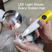 Pet care Trimmer Set-Low Noise dogs & Cats Trimmer, Wireless, LED & Waterproof 3