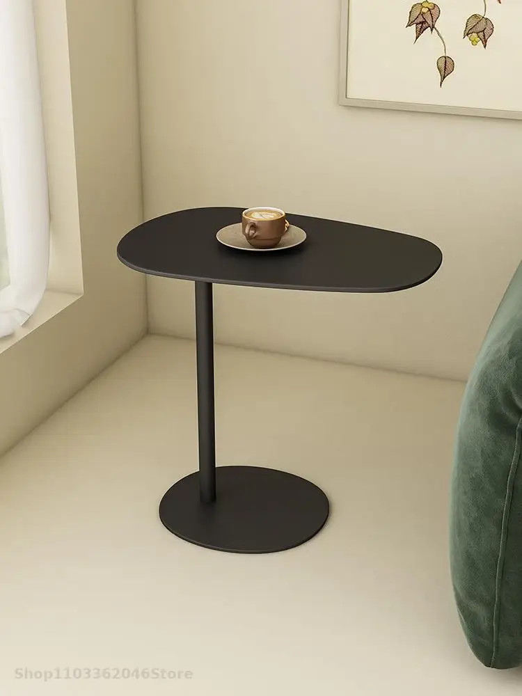 Modern Simple Sofa Side Table Small Apartment Household Side Table Simple Coffee Living Room Iron Minimalist