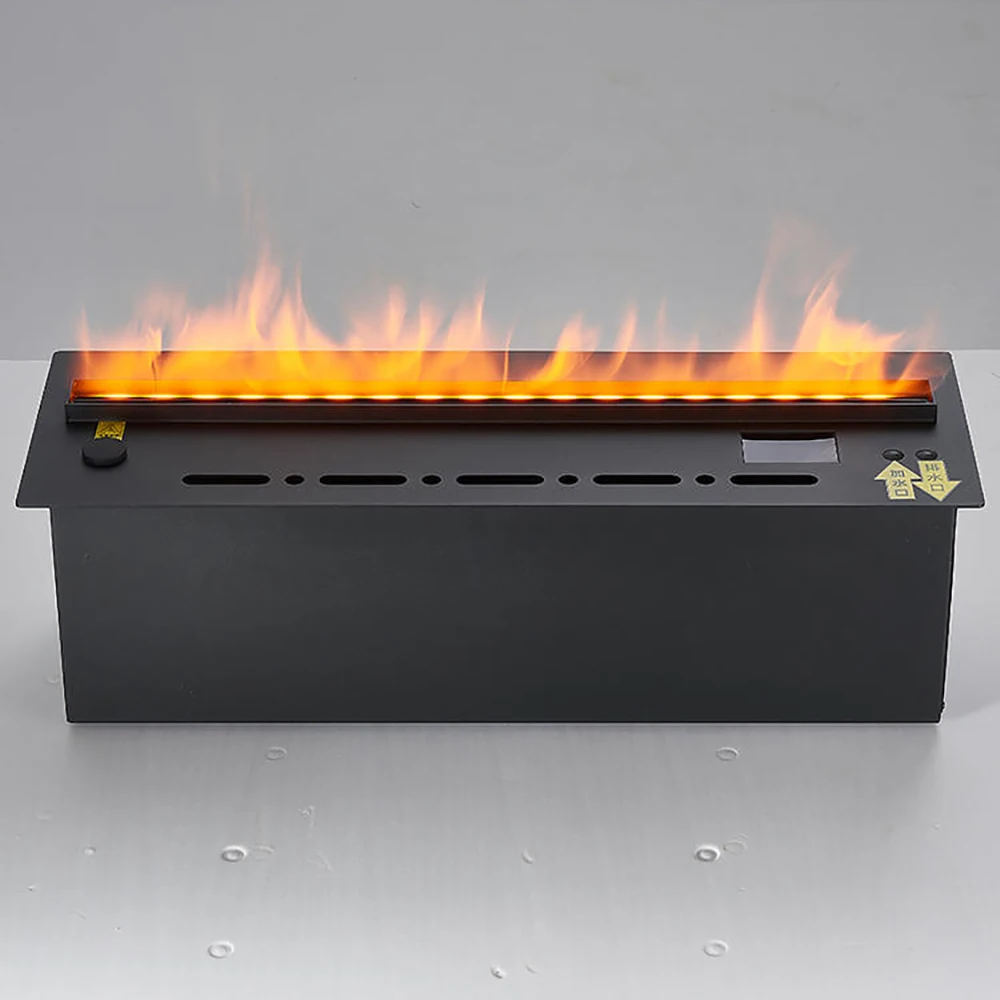 Electric Fireplace Modern Remote Control Electric Fireplace with Mute Water Mist
