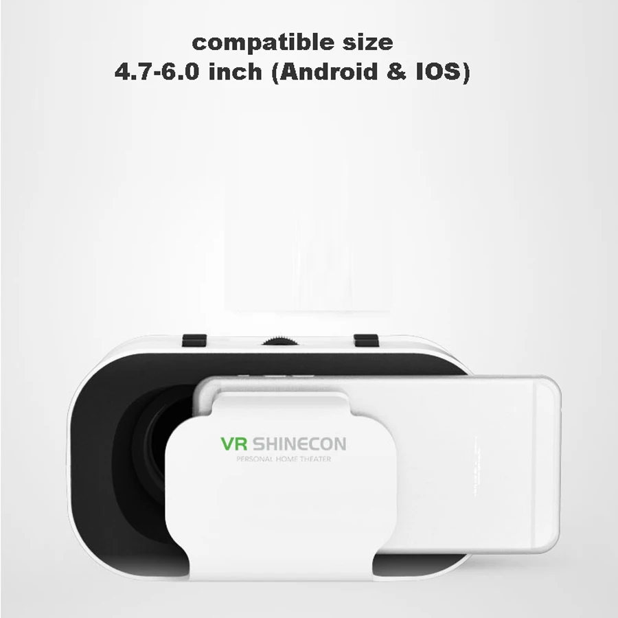 Shinecon VR Glasses 3D Headset Virtual Reality Device Helmet