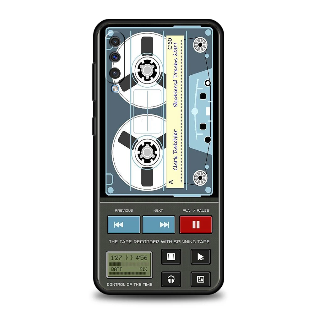 Retro Cassette Tape Design Phone Case Cover