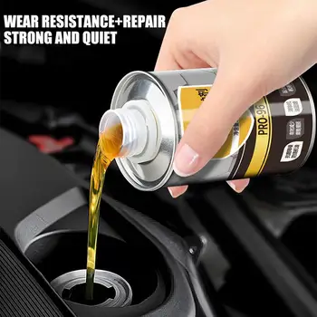 Olio protettivo per motore 60ml Agente anti-frazione per restauro motore per auto Forniture per olio motore per veicoli Protezione per motore