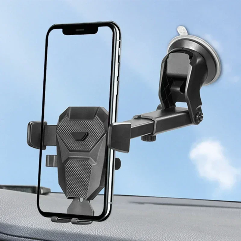 Car Phone Holder Sucker Mount Stand Suction Cup Smartphone Mobile Cell Support in Car Bracket For iPhone Xiaomi Huawei Samsung