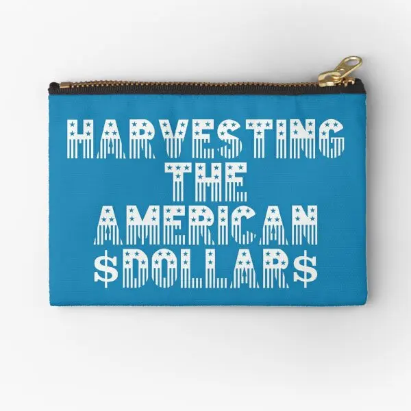 

Harvesting Zipper Pouches Storage Panties Cosmetic Pure Men Coin Key Underwear Pocket Wallet Money Small Women Packaging Socks